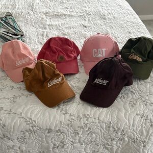 Carhartt and CAT women’s hats like new